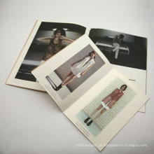 Folheto de acabamento de superfície de laminação de filme e impressão de catálogo